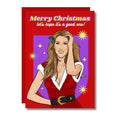 Joyeux Noël, j'espère que ce sera un bon Noël — Carte de Noël A6