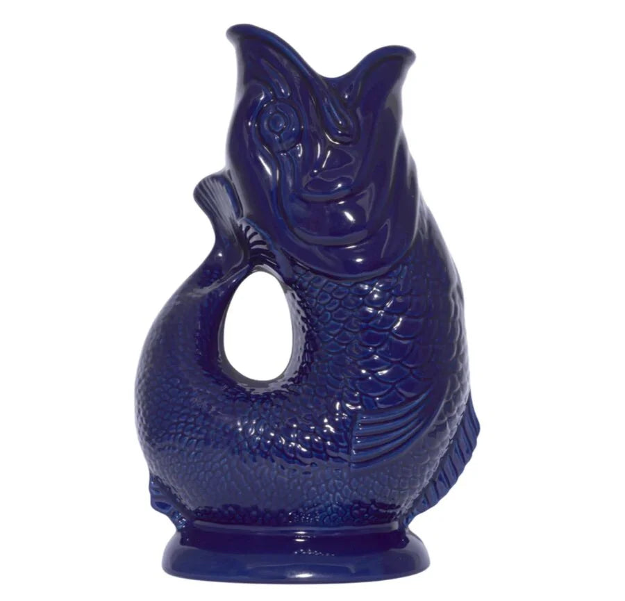 Fish vase "The original Gluggle jug" / Gluggle jug