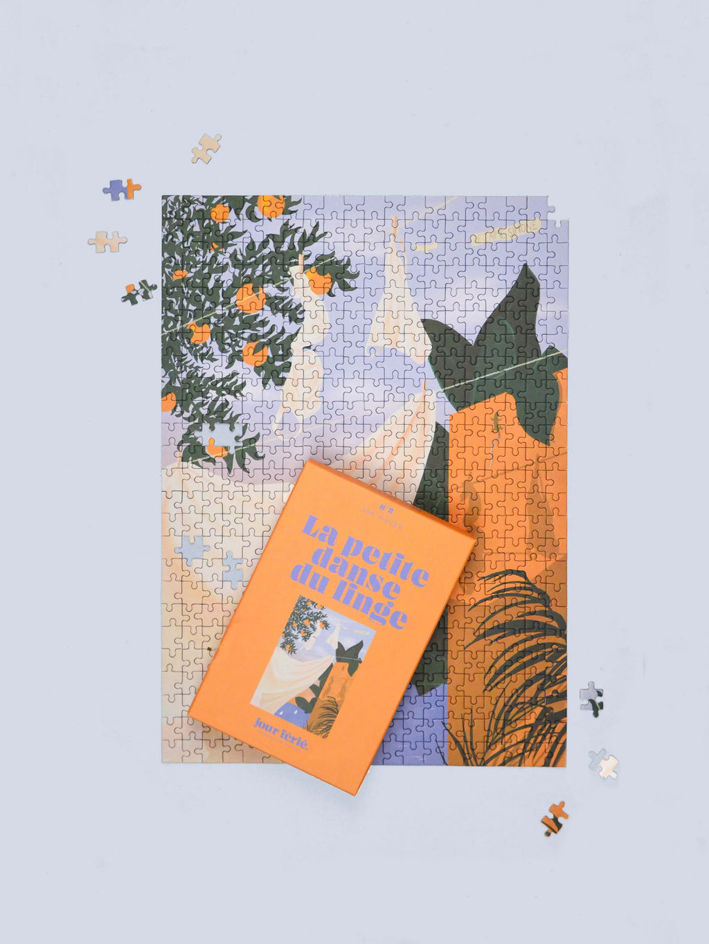 La petite danse du linge - Puzzle 500 pièces