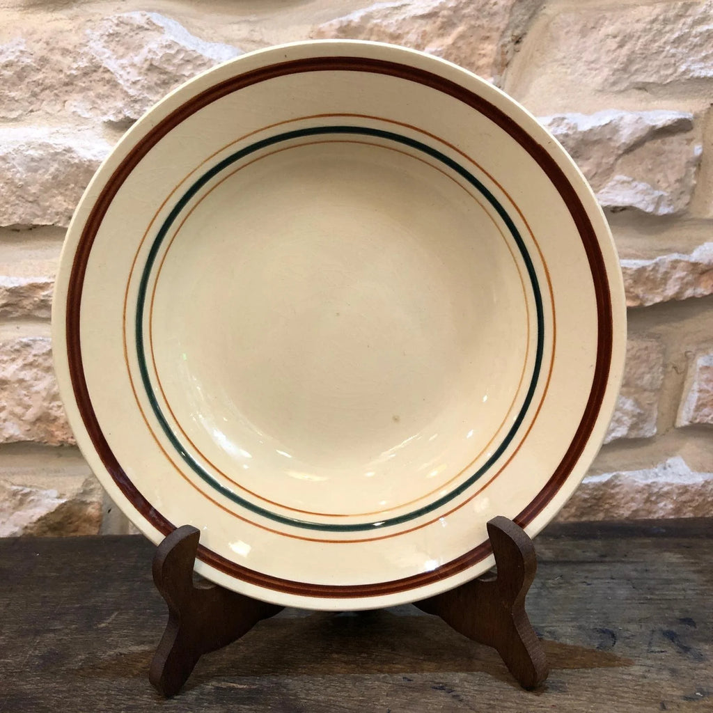 Assiette creuse en faïence GIEN, model Gaston