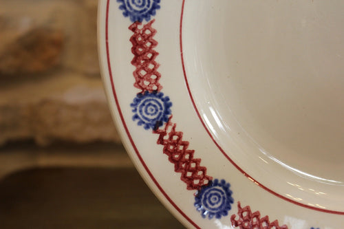 Dinner plate/Soup plate - Saint Amand