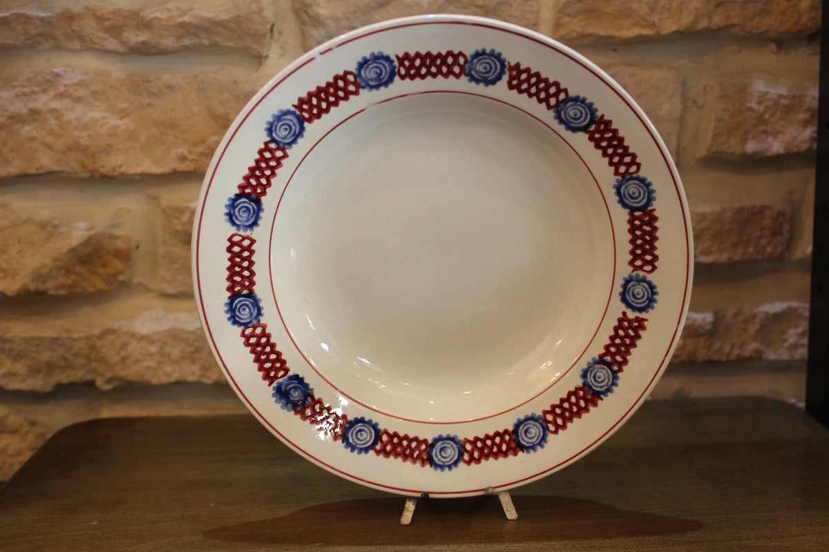 Dinner plate/Soup plate - Saint Amand