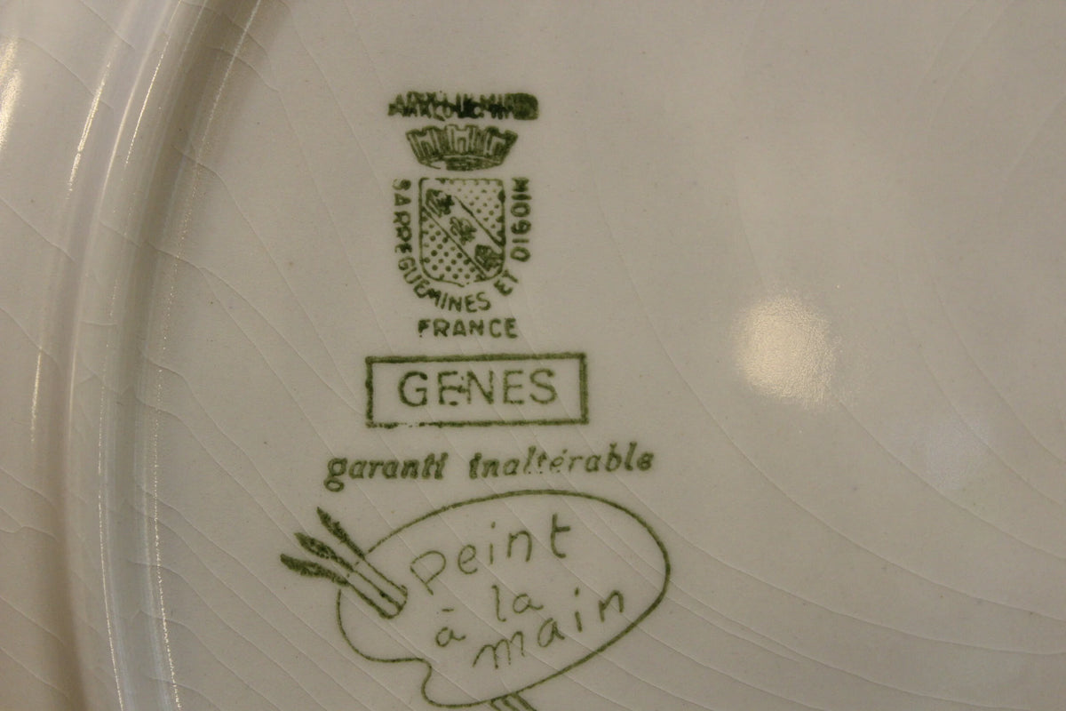 Dinner / dessert plate - Sarreguemines