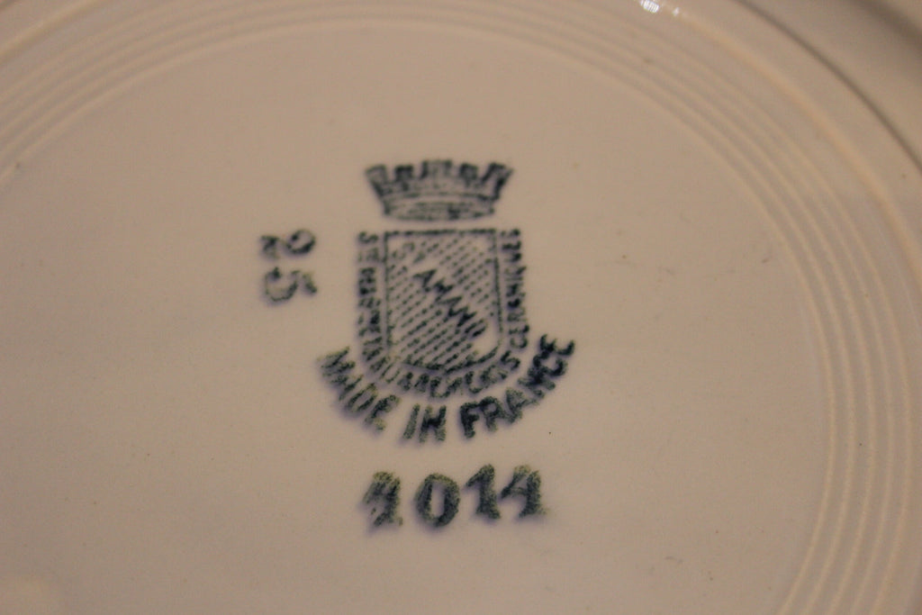 Assiette plate - Saint Amand
