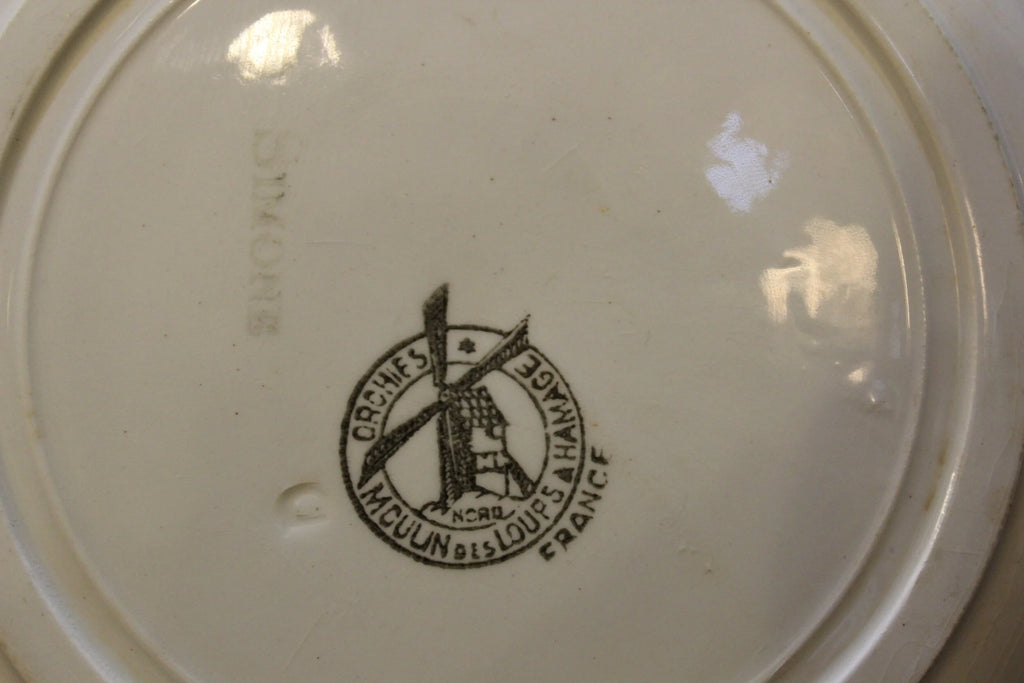 Assiette Plate - Moulin des loups
