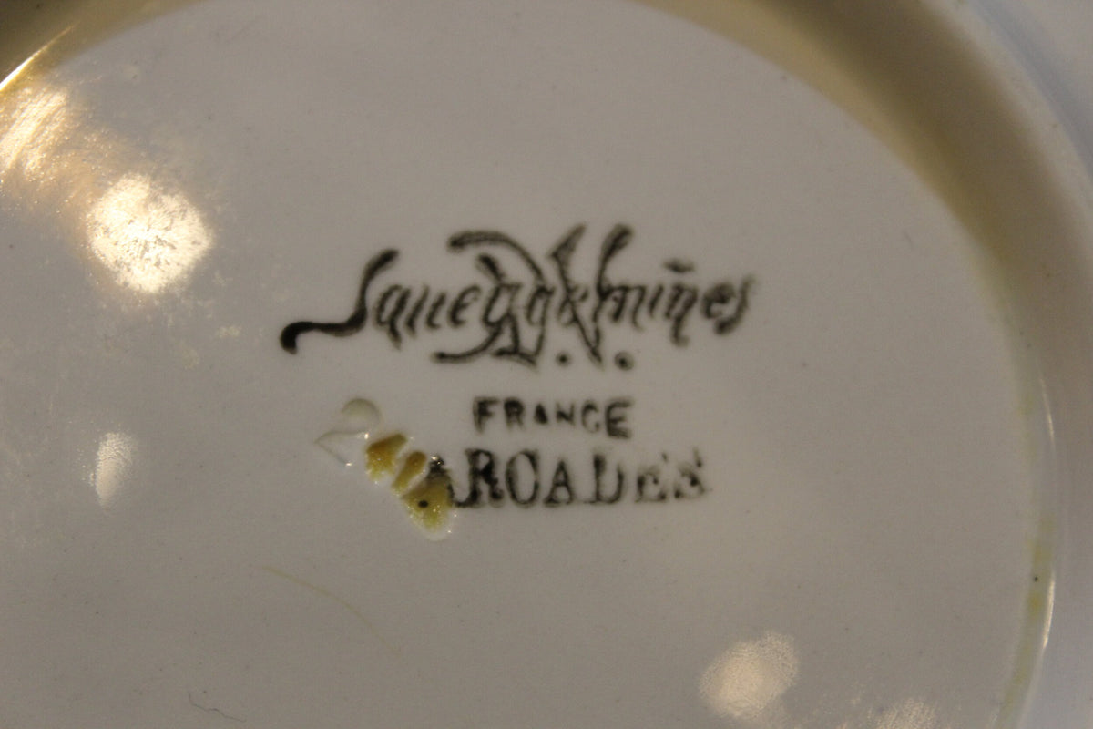 Round dish - Sarreguemines