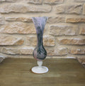 Marbled opaline vase