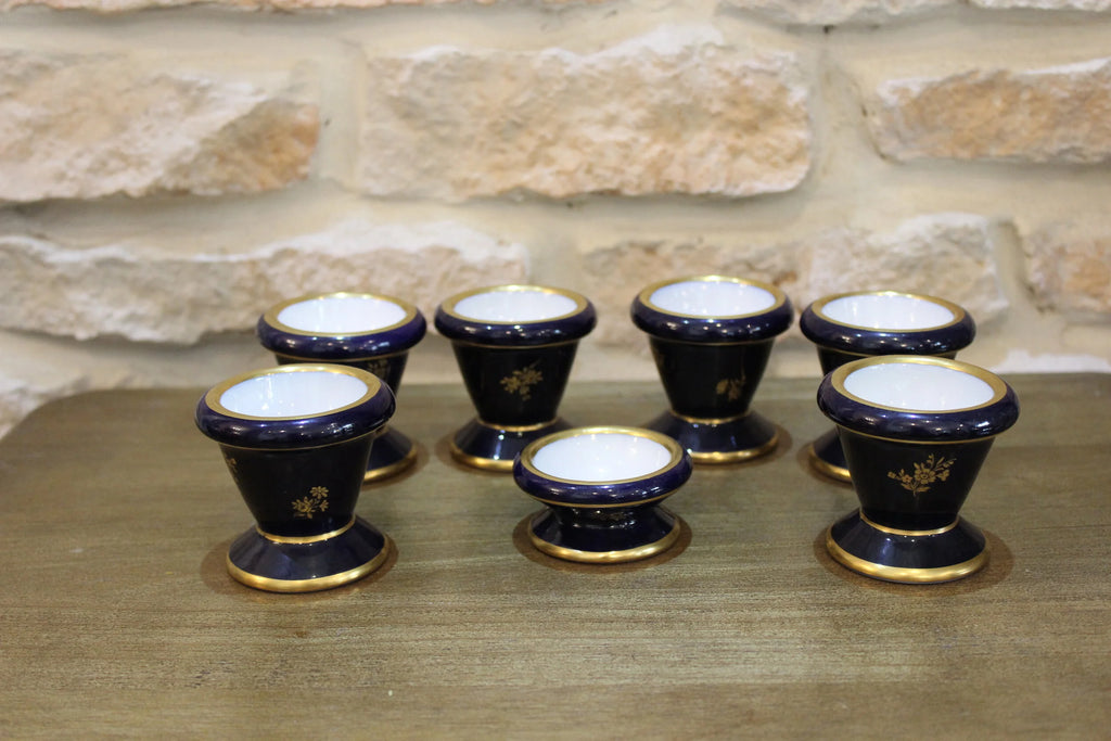 Egg set - Limoges porcelain