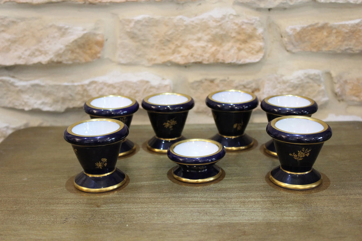 Egg set - Limoges porcelain