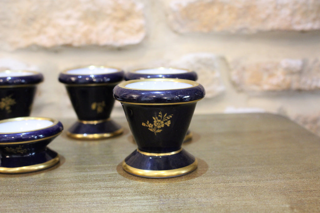 Egg set - Limoges porcelain