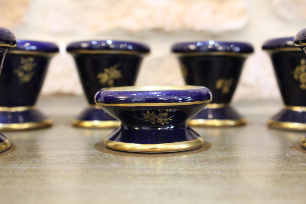 Egg set - Limoges porcelain
