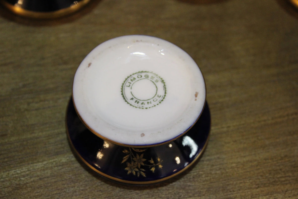 Egg set - Limoges porcelain