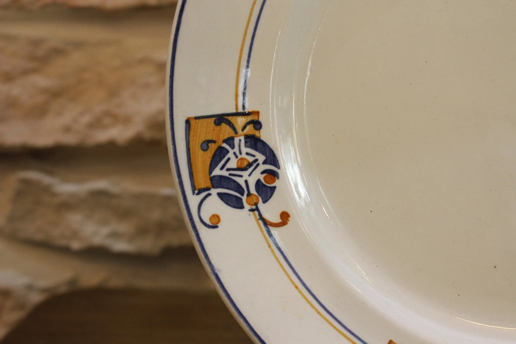 Dinner plate - Onnaing Faience Factory
