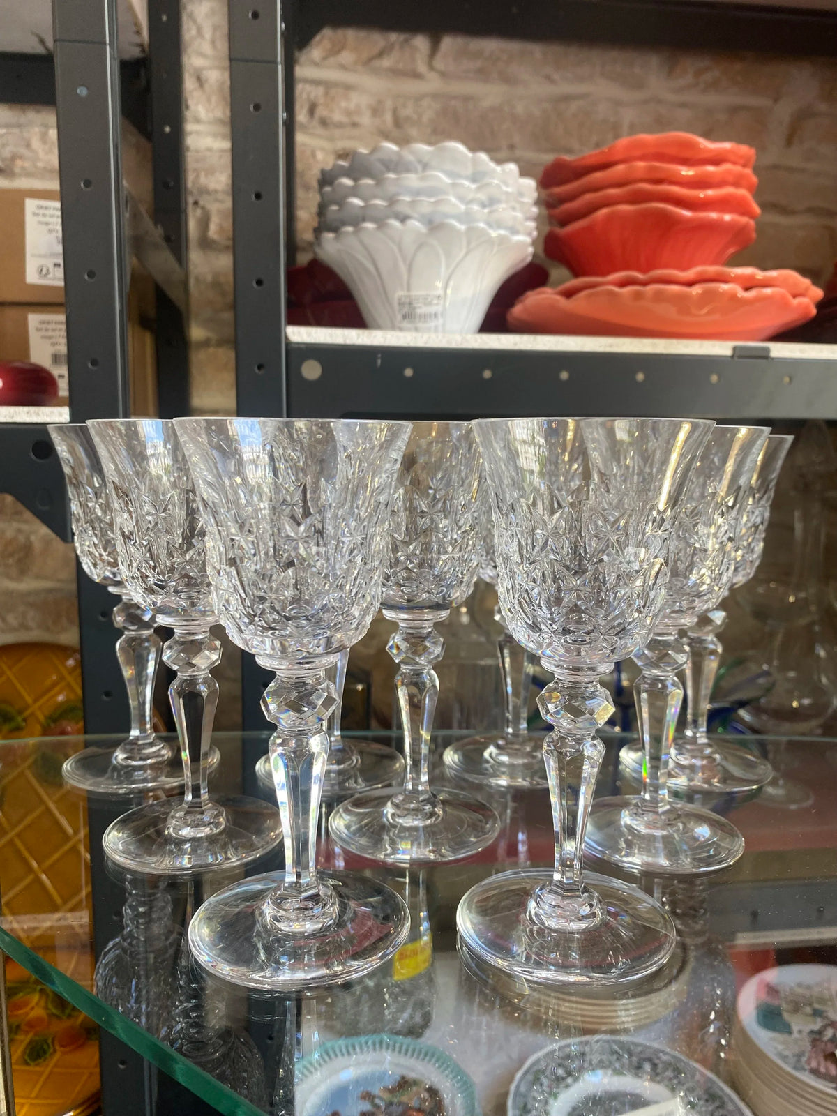 Baccarat crystal dinner service