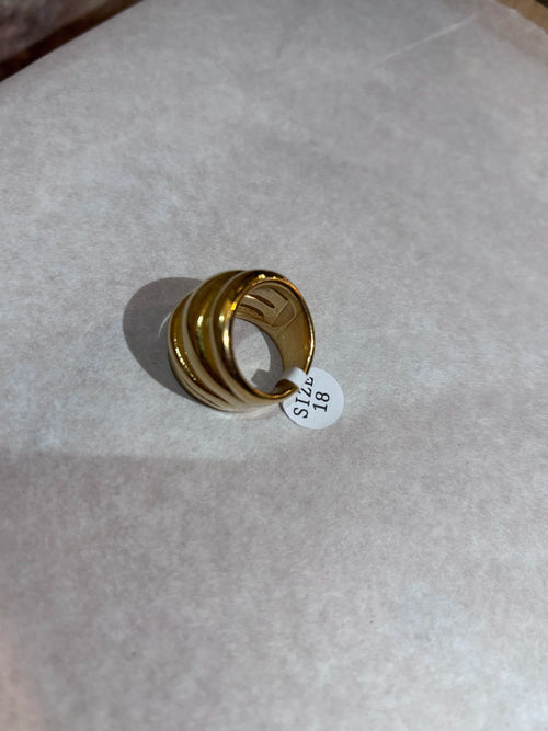 Gold-Plated Multi-Ring - HABAHA