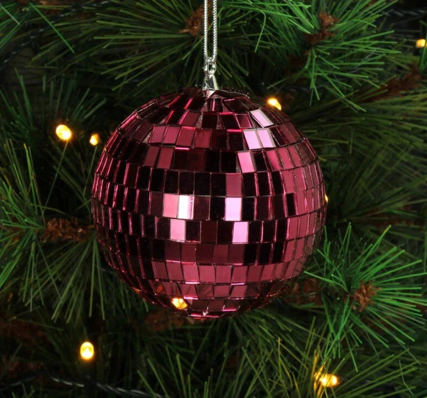 Red Disco Ball - Kersten
