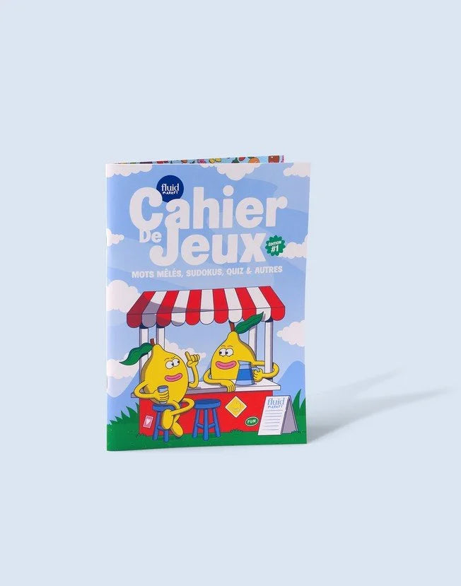 Cahier de jeux - Fluid Market