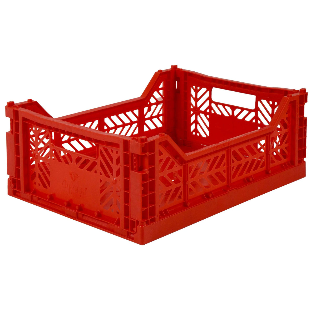 Foldable and stackable crate - Midi