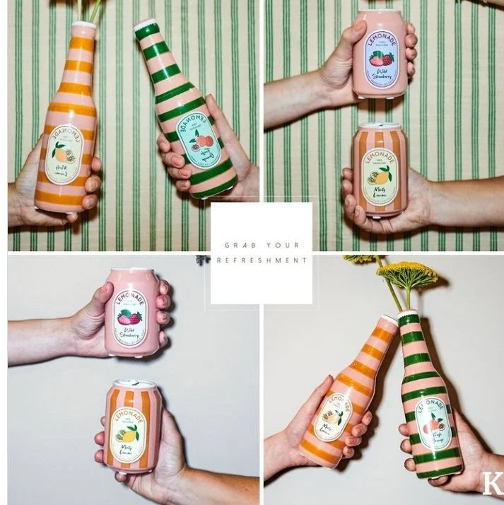Vase Lemonade Canette - KERSTEN