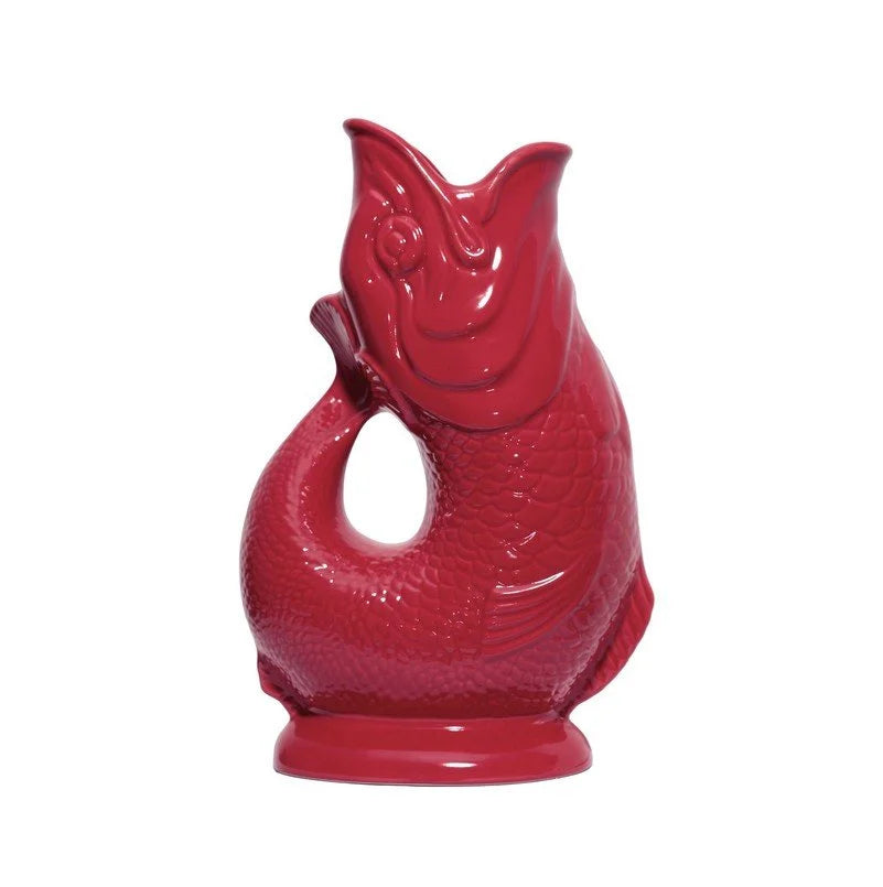 Vase poisson " The orignal Gluggle jug " / Carafe Glouglou