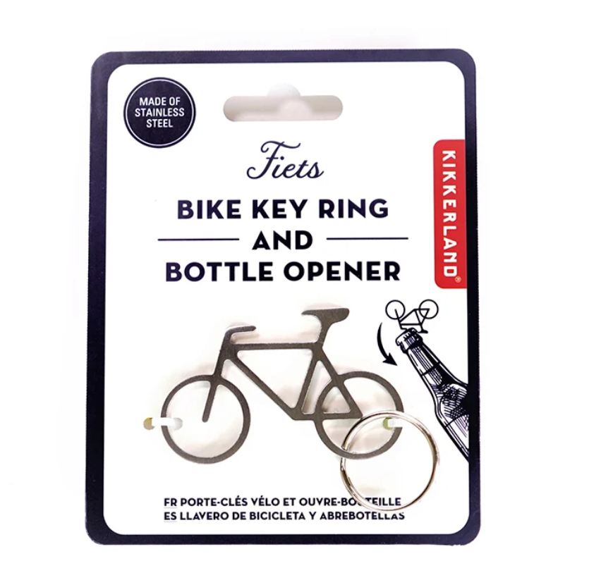 Porte-clés et décapsuleur vélo - Kikkerland