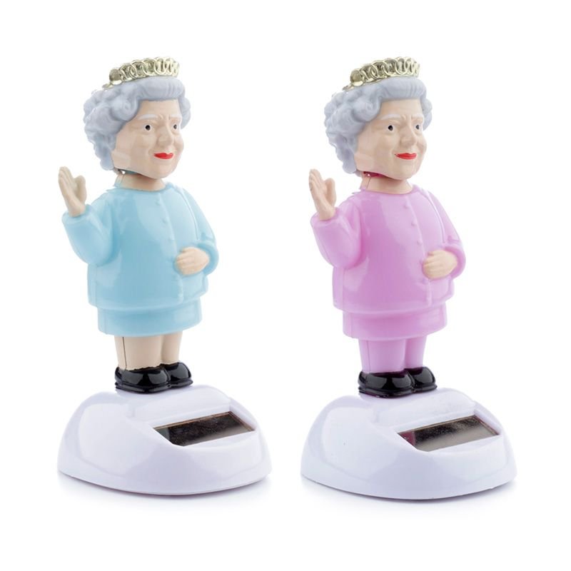 Solar Figurine - Queen Elizabeth