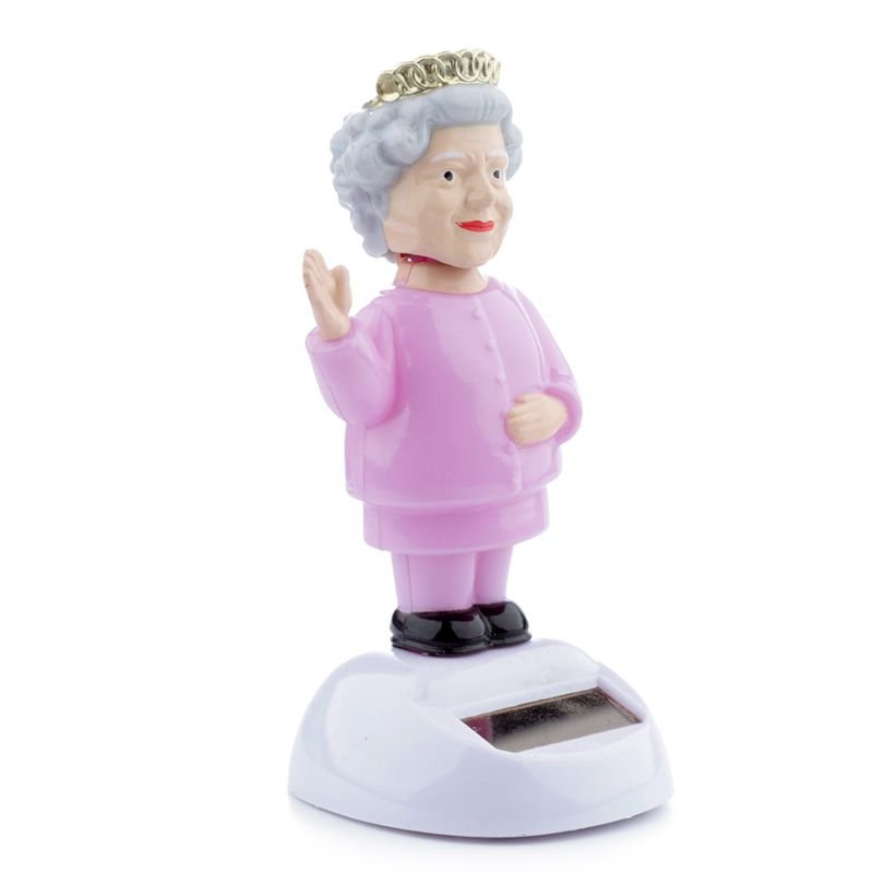 Figurine Solaire - Reine Elizabeth