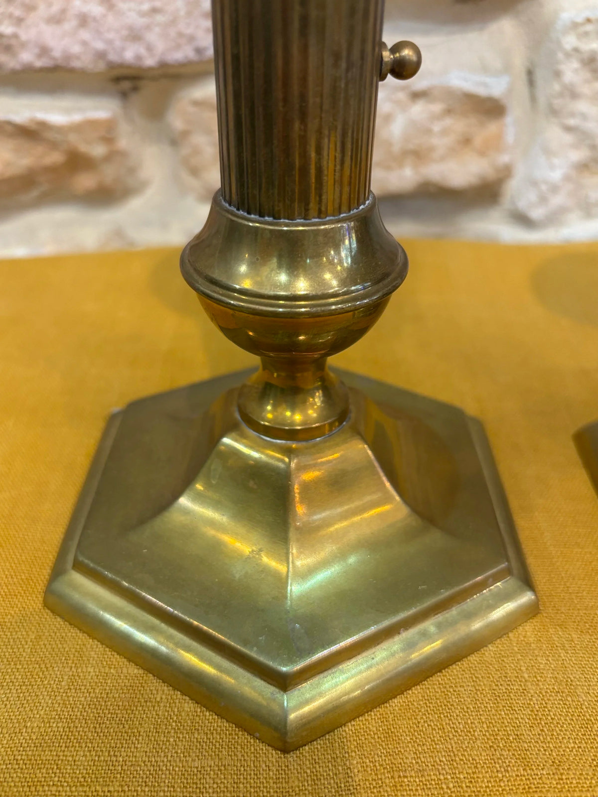 Pair of vintage brass Candlesticks