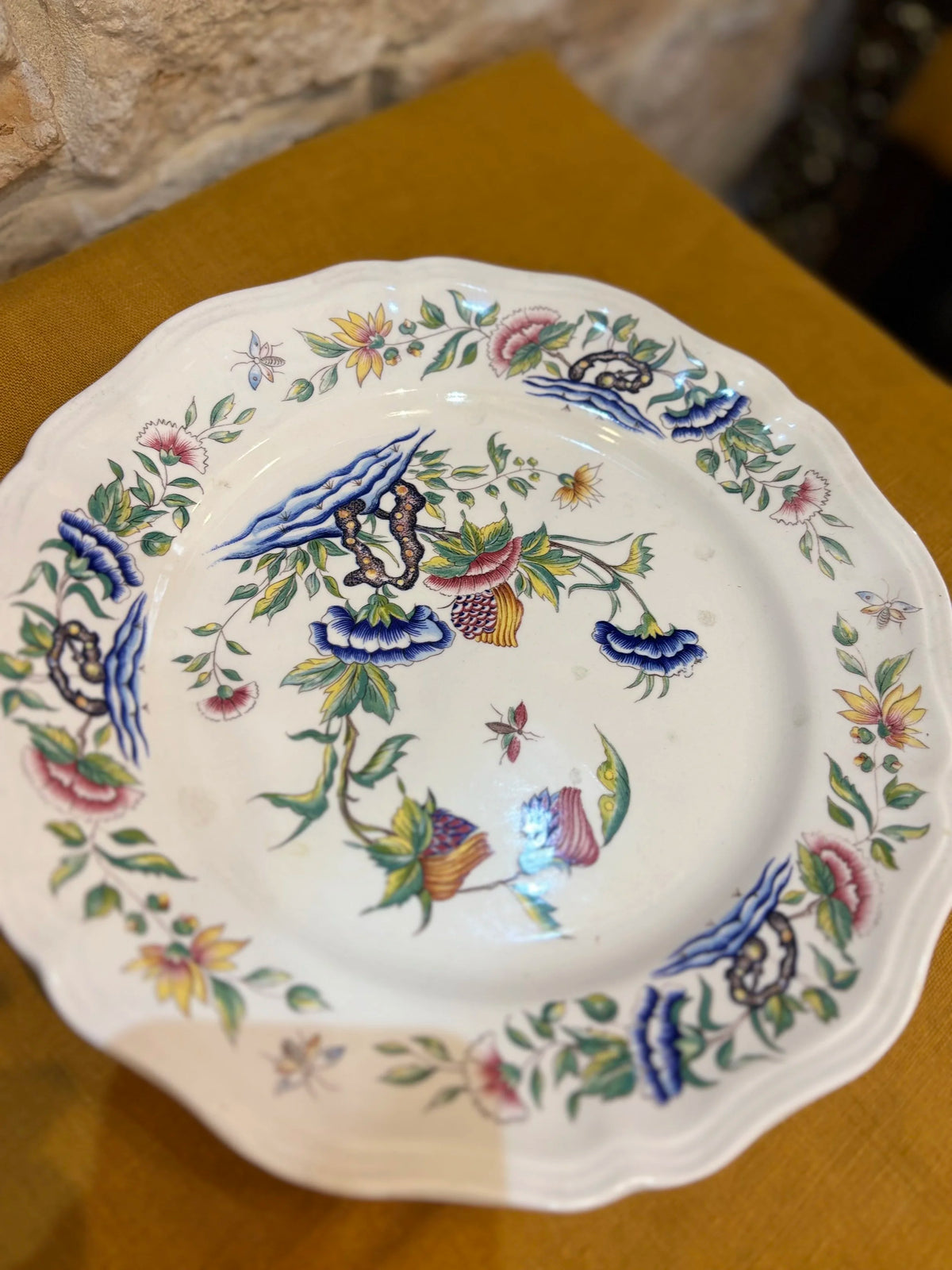 Large earthenware soup tureen - Sarreguemines
