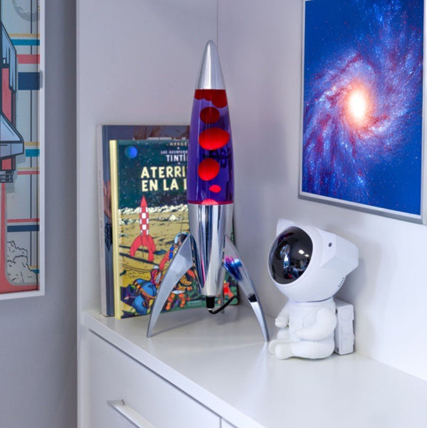 Rocket lava lamp - Fisura