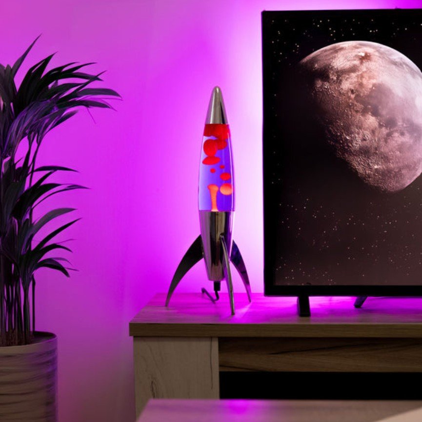 Rocket lava lamp - Fisura