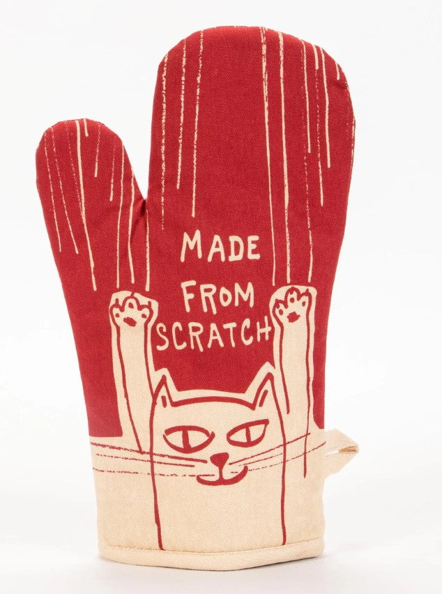 Oven Mitt - Blue Q