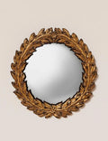 Cesar Old Gold Convex Mirror - Chehoma