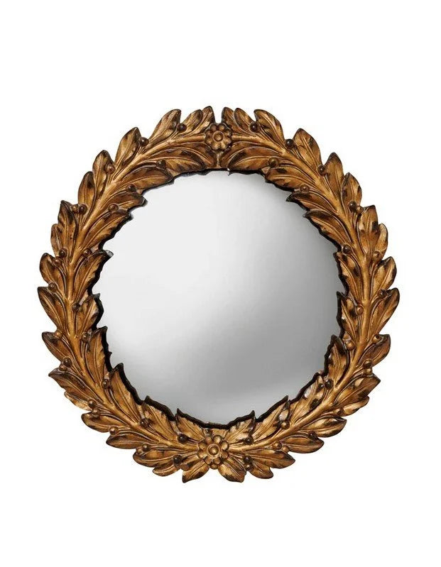 Cesar Old Gold Convex Mirror - Chehoma