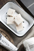 Porte Savon Email Blanc - Bazar Deluxe