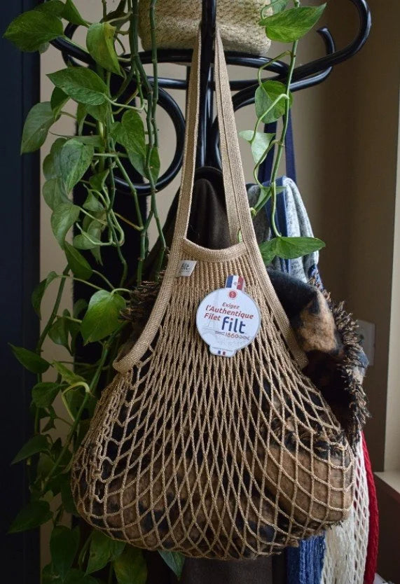 Glitter mesh bag - Filt