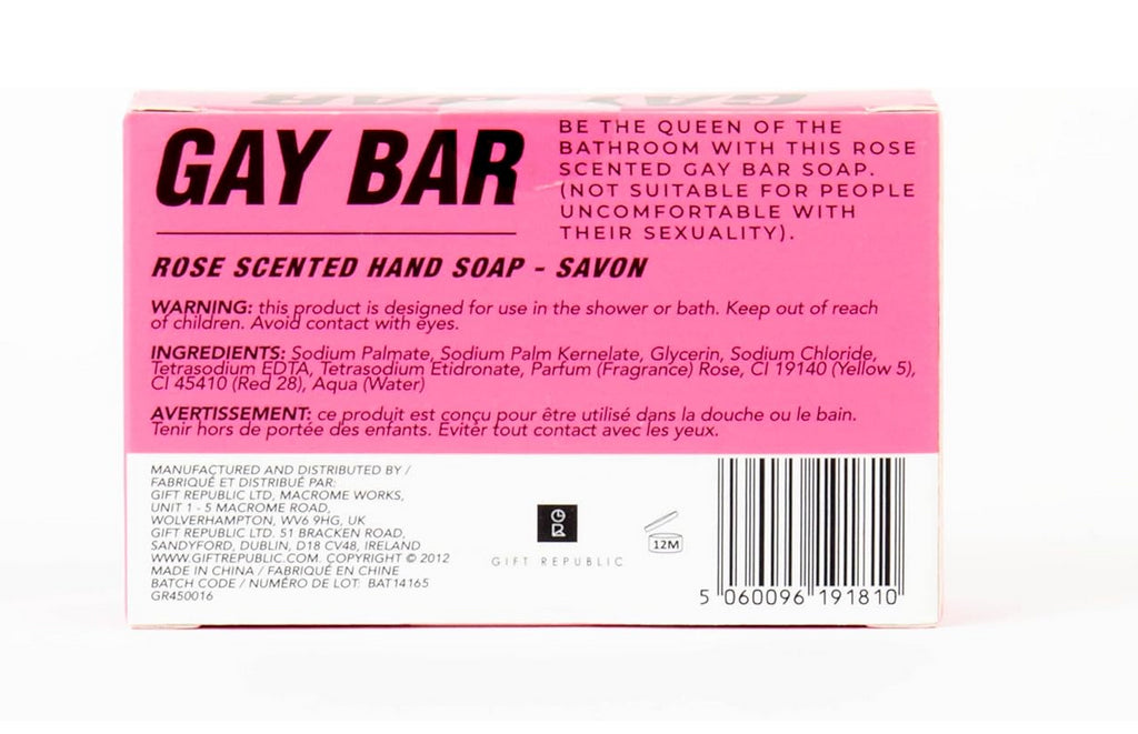 Savon Gay Bar - Rose
