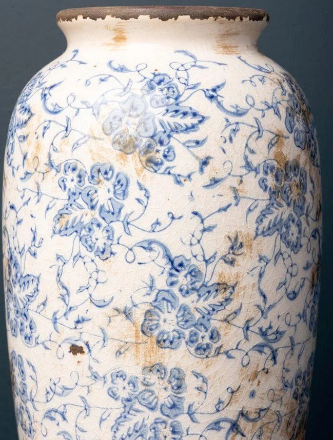 Vase urne fleuri Bucolique - Chehoma