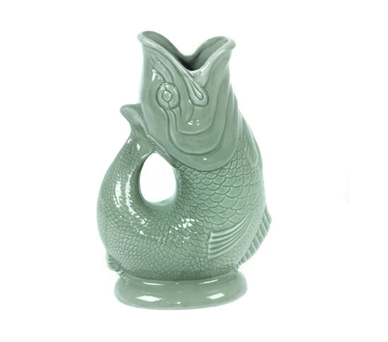 Vase poisson " The orignal Gluggle jug " / Carafe Glouglou