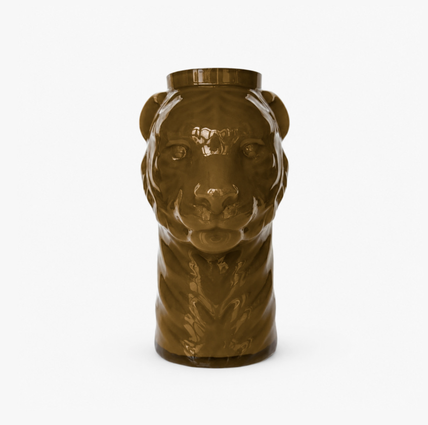 Vase Opal Lion - BazarDeluxe