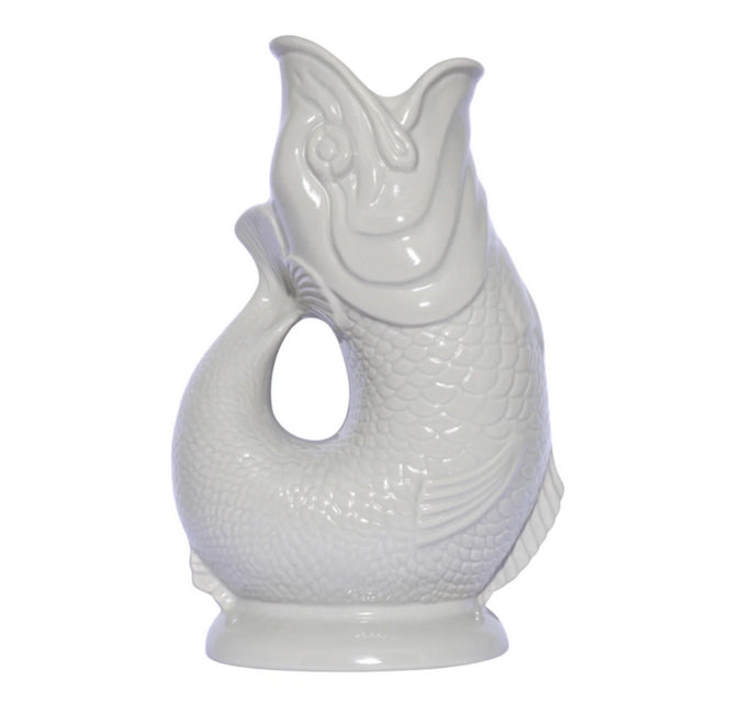 Vase poisson " The orignal Gluggle jug " / Carafe Glouglou